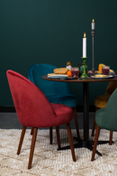 Green Velvet Dining Chairs (2) | Dutchbone Barbara | Oroatrade.com