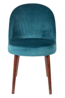Blue Velvet Dining Chairs (2) | Dutchbone Barbara | DutchFurniture.com