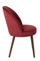 Red Velvet Dining Chairs (2) | Dutchbone Barbara | DutchFurniture.com