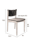 Shear Dining Chair | Dutchbone Torrance | Oroatrade.com