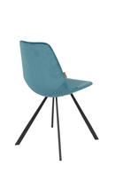 Velvet Upholstered Dining Chairs (2) | Dutchbone Franky | Dutchfurniture.com