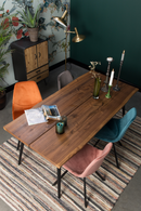 Velvet Upholstered Dining Chairs (2) | Dutchbone Franky | Dutchfurniture.com
