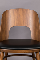 Mid-Modern Wooden Dining Chairs (2) | Dutchbone Talika | Dutchfurniture.com