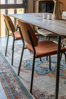 Upholstered Dining Chair Set (2) | Dutchbone Darby | Dutchfurniture.com