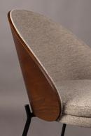 Beige Fabric Dining Chairs (2) | Dutchbone Rodin | Dutchfurniture.com