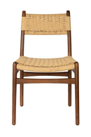 Knitted Cord Dining Chairs (2) | Dutchbone Cecile | Dutchfurniture.com