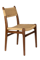 Knitted Cord Dining Chairs (2) | Dutchbone Cecile | Dutchfurniture.com