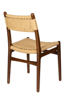 Knitted Cord Dining Chairs (2) | Dutchbone Cecile | Dutchfurniture.com