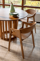 Natural Wooden Dining Chairs (2) | Dutchbone Westlake | Dutchfurniture.com