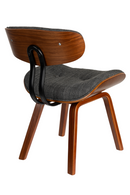 Poplar Wood Side Chair | Dutchbone Blackwood | Dutchfurniture.com