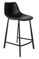 Black Counter Stools (2) | Dutchbone Franky | DutchFurniture.com