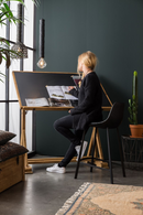 Black Counter Stools (2) | Dutchbone Franky | DutchFurniture.com