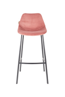 Velvet Upholstered Bar Stools (2) | Dutchbone Franky | Dutchfurniture.com