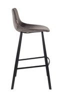 Velvet Upholstered Bar Stools (2) | Dutchbone Franky | Dutchfurniture.com