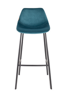 Velvet Upholstered Bar Stools (2) | Dutchbone Franky | Dutchfurniture.com