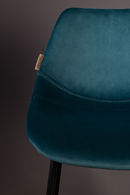 Velvet Upholstered Bar Stools (2) | Dutchbone Franky | Dutchfurniture.com