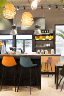 Velvet Upholstered Bar Stools (2) | Dutchbone Franky | Dutchfurniture.com