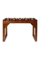 Mango Wood Slatted Bench | Dutchbone Jakub | Dutchfurniture.com