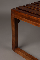 Mango Wood Slatted Bench | Dutchbone Jakub | Dutchfurniture.com