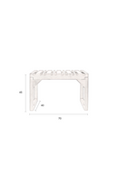 Mango Wood Slatted Bench | Dutchbone Jakub | Dutchfurniture.com
