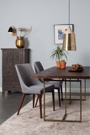 Vintage Brass Dining Table M | Dutchbone Class | DutchFurniture.com