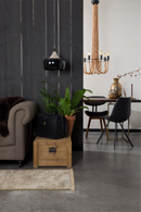 Vintage Brass Dining Table M | Dutchbone Class | DutchFurniture.com