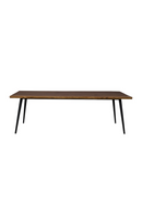 Walnut Rectangular Dining Table XL | Dutchbone Alagon | DutchFurniture.com