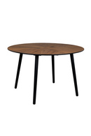 Round Wooden Dining Table | Dutchbone Clover | Dutchfurniture.com