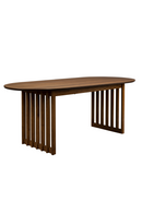 Oval Oak Adjustable Dining Table | Dutchbone Barlet | Dutchfurniture.com
