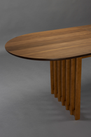 Oval Oak Adjustable Dining Table | Dutchbone Barlet | Dutchfurniture.com