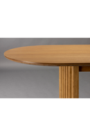 Oval Oak Adjustable Dining Table | Dutchbone Barlet | Dutchfurniture.com