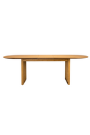 Oval Oak Adjustable Dining Table | Dutchbone Barlet | Dutchfurniture.com