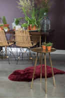 Antique Brass End Table | Dutchbone Eliot | DutchFurniture.com