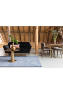Round Brass Pedestal End Table | Dutchbone Brute | DutchFurniture.com