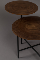 Nesting Walnut End Table | Dutchbone Mathison | DutchFurniture.com