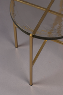 Casted Glass Side Table | Dutchbone Vidrio | Dutchfurniture.com