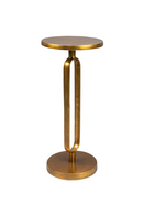 Gold Retro Side Table | Dutchbone Sandook | Dutchfurniture.com