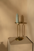 Gold Retro Side Table | Dutchbone Sandook | Dutchfurniture.com