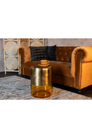 Tinted Glass Base Side Table | Dutchbone Cave | Dutchfurniture.com