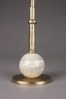 Marble Pedestal Side Table | Dutchbone Everest | Dutchfurniture.com