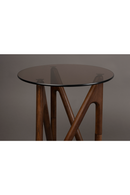 Round Glass Retro Side Table | Dutchbone Naia | Dutchfurniture.com