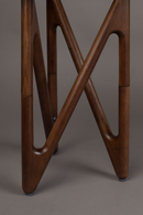 Round Glass Retro Side Table | Dutchbone Naia | Dutchfurniture.com