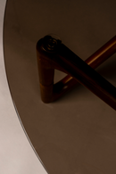 Round Glass Retro Coffee Table | Dutchbone Naia | Dutchfurniture.com