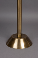 Gold Pedestal Side Table | Dutchbone Sana | Dutchfurniture.com