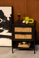 Rattan Bedside Table | Dutchbone Yasu | Dutchfurniture.com