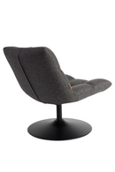 Dark Gray Pedestal Accent Chair | Dutchbone Bar | Dutchfurniture.com