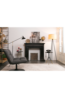 Dark Gray Pedestal Accent Chair | Dutchbone Bar | Dutchfurniture.com