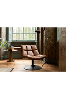 Brown Pedestal Accent Chair | Dutchbone Bar | Dutchfurniture.com