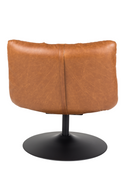 Brown Pedestal Accent Chair | Dutchbone Bar | Dutchfurniture.com