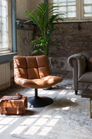 Brown Pedestal Accent Chair | Dutchbone Bar | Dutchfurniture.com